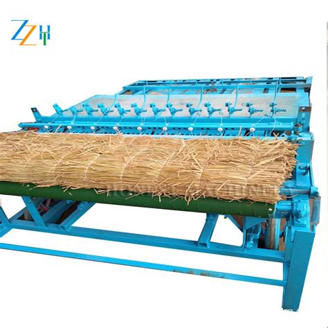 bamboo mat weaving machine