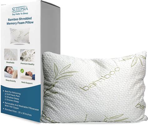 Bamboo Memory Foam Pillow Canberra