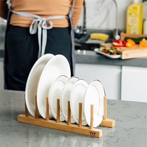 Bamboo Plate Holders