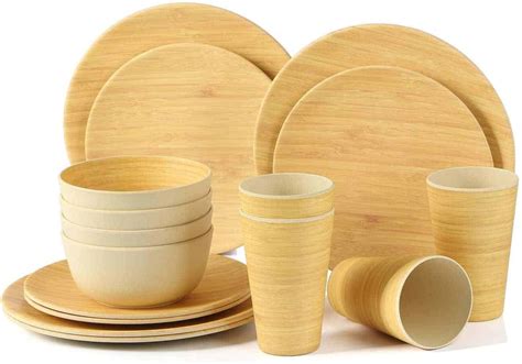 Bamboo Plates Picnic