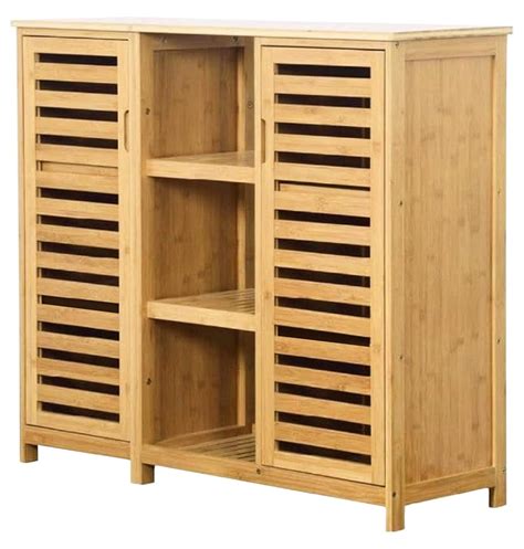 Bamboo Storage Cabinet