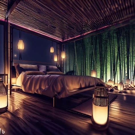 Bamboo Themed Bedroom