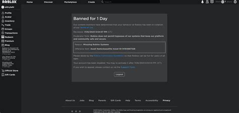 ban image - Roblox