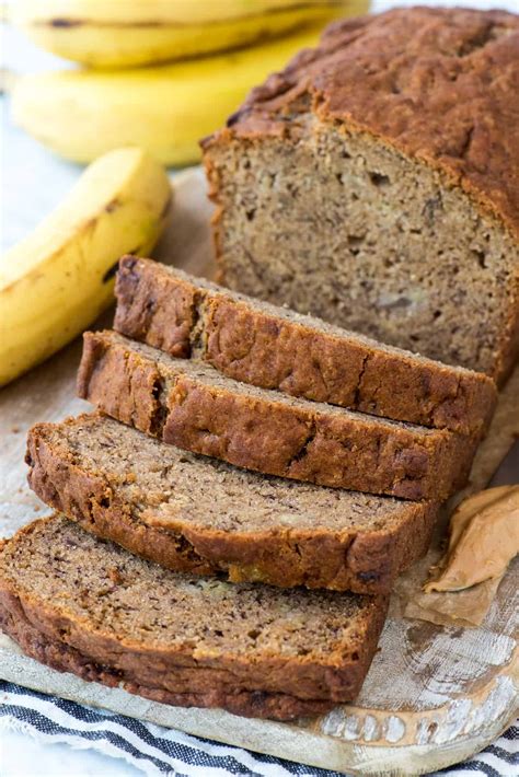 Banana Bread And Peanut Butter
