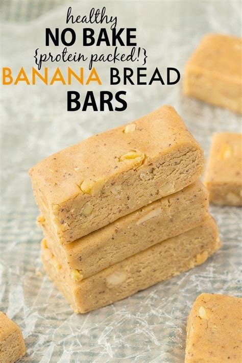 Banana Bread Protein Bars