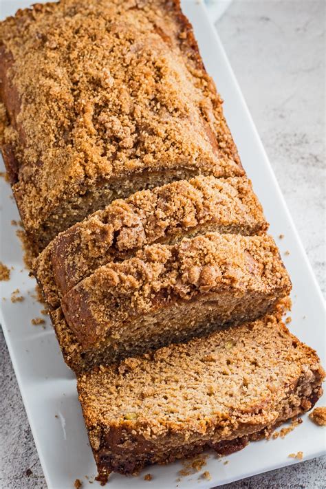 Banana Nut Bread with Oat Streusel Topping The Lindsay Ann