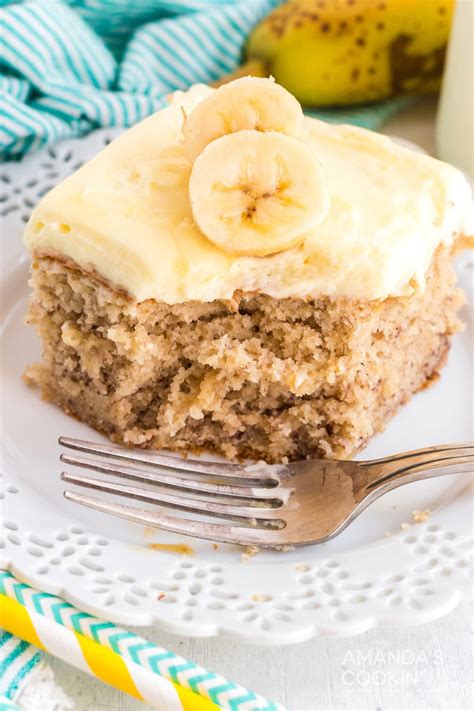 Banana Cake From Cake Mix