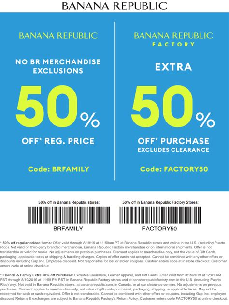 5 Easy Tips To Get The Most Out Of Banana Republic Coupons In 2023
