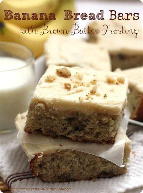 banana bread bars recipe