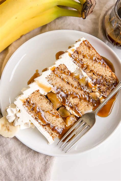 Banana Foster Layer Cake