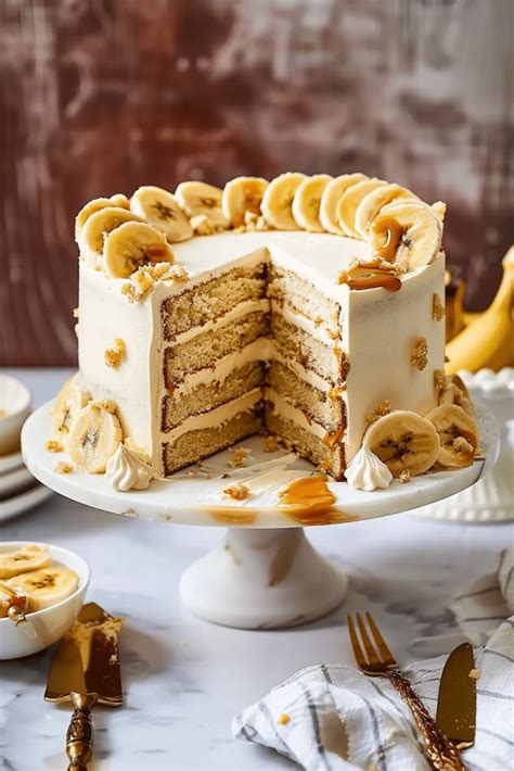 Bananas Foster With Cake