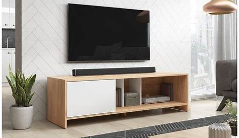 Selsey Hugo Meuble TV/Banc TV (140 cm, Chene Lancaster