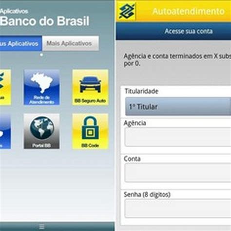 banco do brasil fazer conta