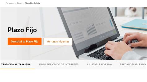 banco galicia online banking plazos fijos