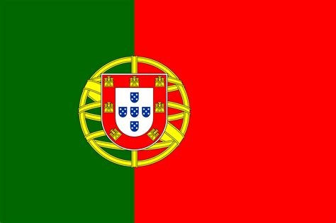 bandeira de portugal desenho