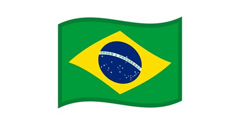 bandeira do brasil em emoji