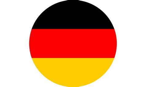 bandera de alemania circular