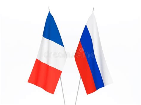 bandera de francia y rusia