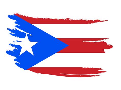 bandera de puerto rico svg