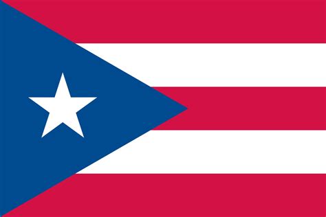 bandera puerto rico vector image