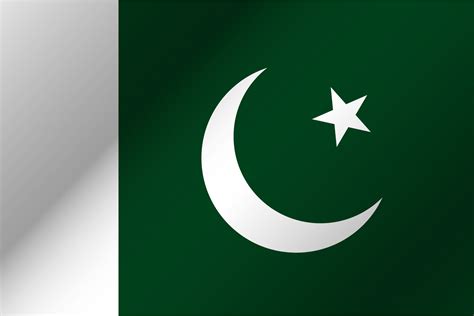 bandera verde con luna y estrella blanca