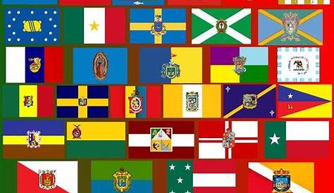 Arriba 92+ Foto Banderas De Los Estados De Mexico Actualizar