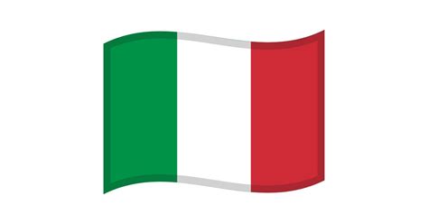 bandiera italiana emoji