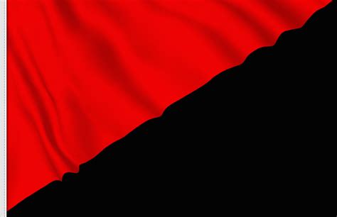 bandiera rossa e nera