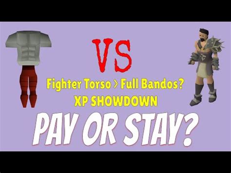 bandos vs fighter torso
