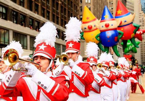 bands in macy's parade