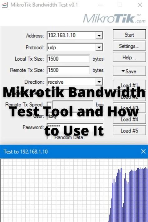 bandwidth test in mikrotik