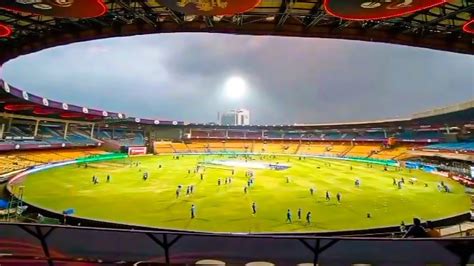 bangalore chinnaswamy stadium weather report