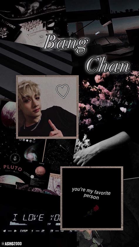 Bangchan Lockscreen Aesthetic Wallpaper
