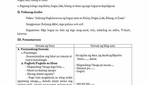 Masusing Banghay Aralin Sa Filipino Maikling Kwento