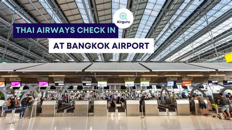 bangkok airport check in