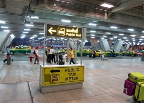 bangkok airport taxi cost