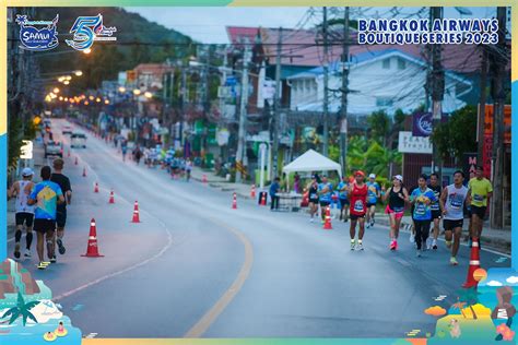 bangkok airways samui half marathon