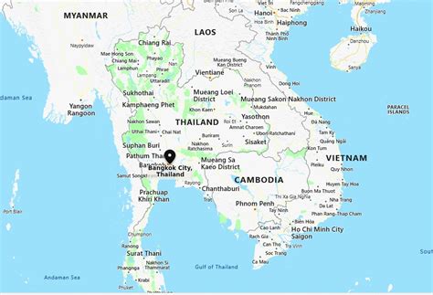 bangkok map location