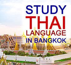 bangkok thai language course