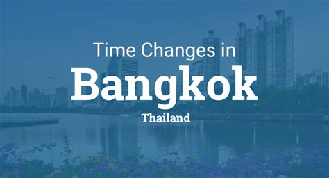 bangkok thailand time and date