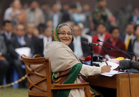 bangladesh pm name and speech