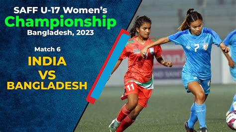 bangladesh vs india women's football