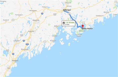 Kingsleigh Inn Southwest Harbor, Maine Driving Directions & Location