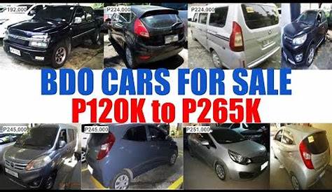 Security Bank Used Cars and Repossessed Cars For Sale
