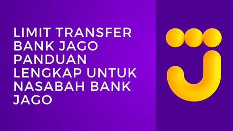 bank jago limit transfer