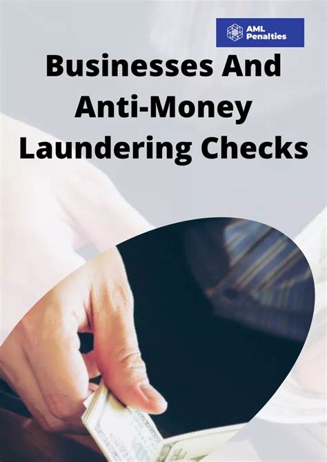 bank money laundering checks