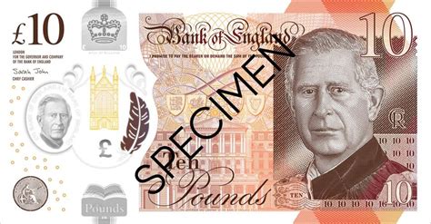 bank notes with king charles