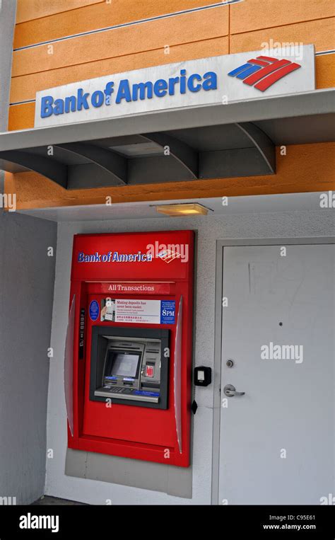 bank of america atm machines locations