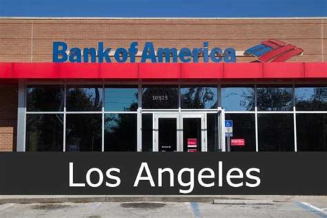 bank of america in california