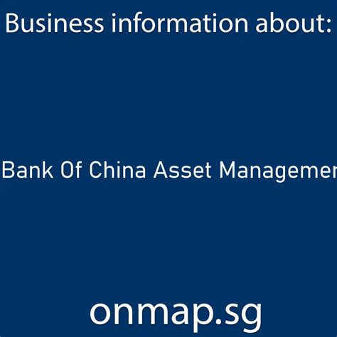 bank of china asset management singapore